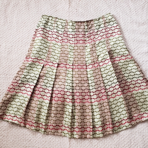 City DKNY Women's Silk Multicolor Skirt Size 8 - Picture 2 of 9